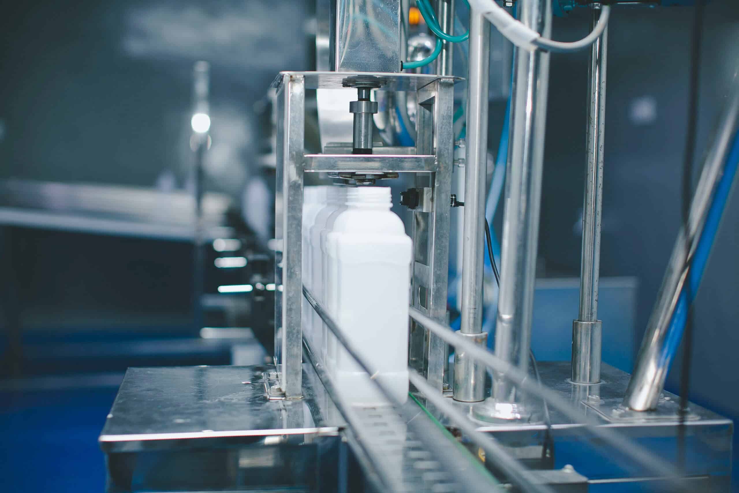 Produktionslinie in Europa nach der Verlagerung des Unternehmens in die europäische Produktion