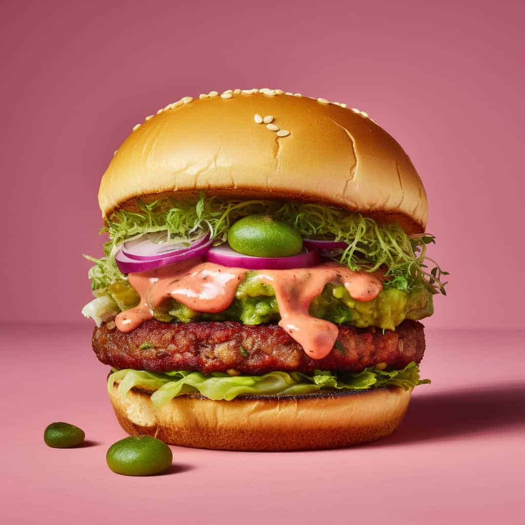 Plant-based burgers private label