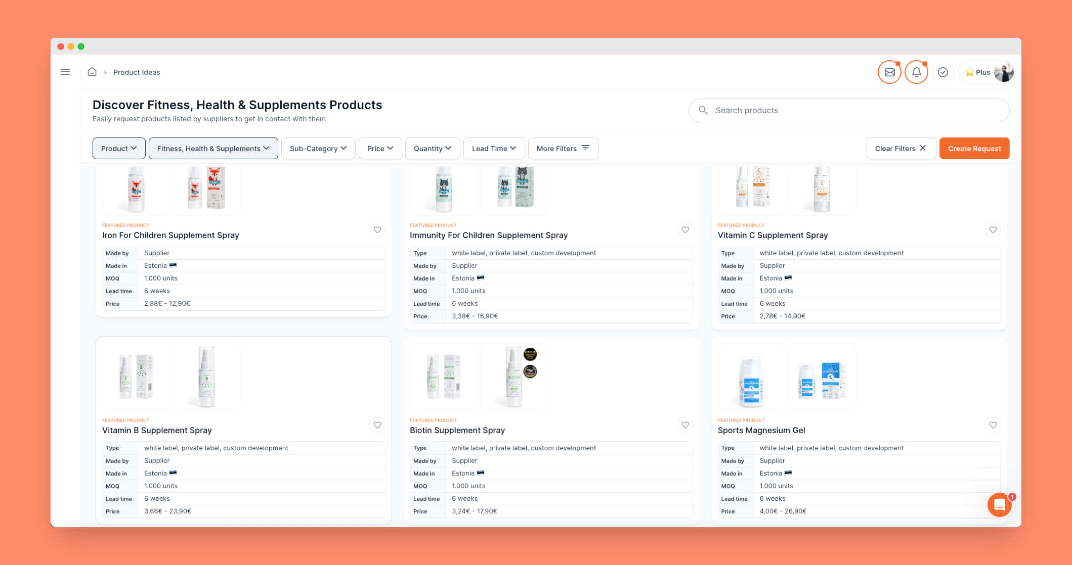 Private Label Supplements Sourcing - Wonnda B2B Directory for Supplements Manufacturers