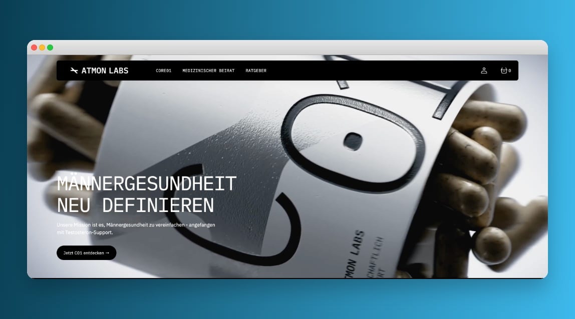 atmon labs, best supplement brand germany